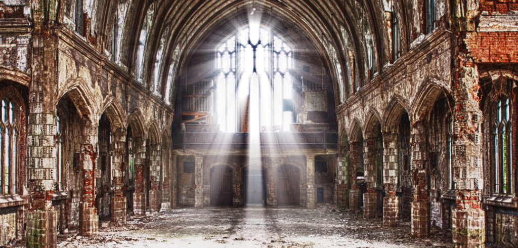 The Former St. Agnes Parish, Detroit.