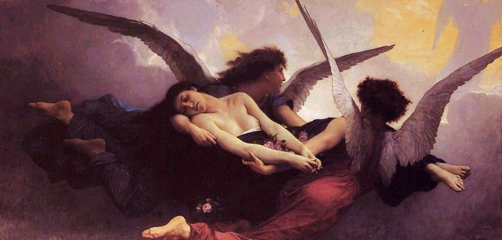 Soul Carried to Heaven - William-Adolphe Bouguereau, c.1878