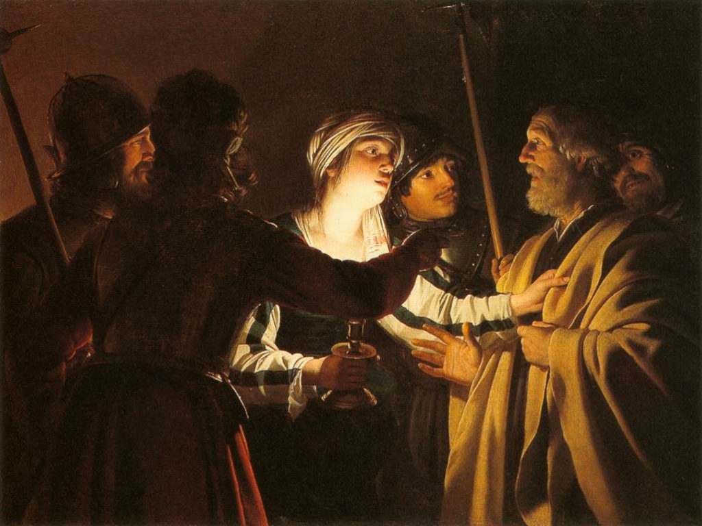 Gerard van Honthorst - The Denial of St Peter