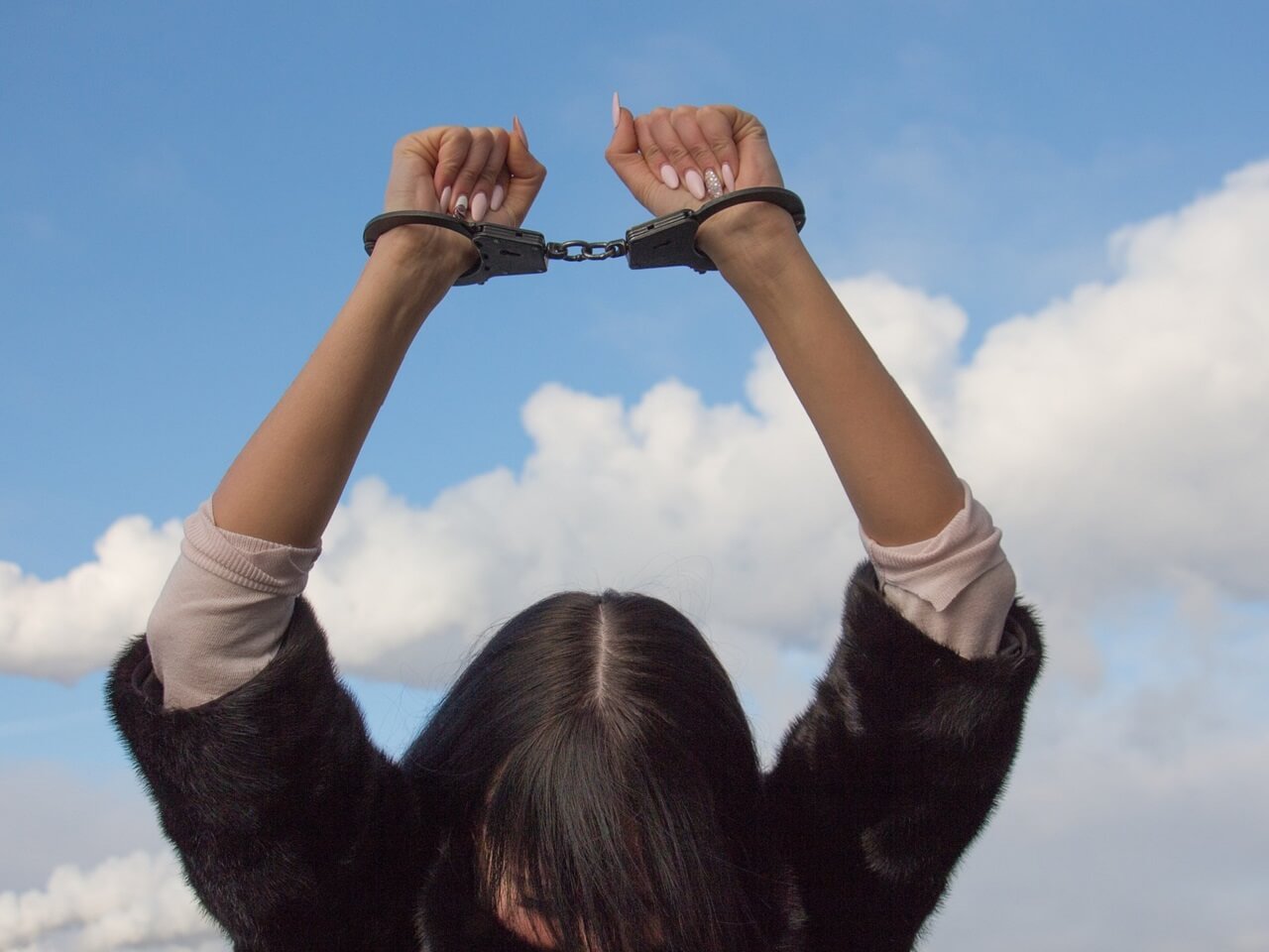 handcuff sold slavery