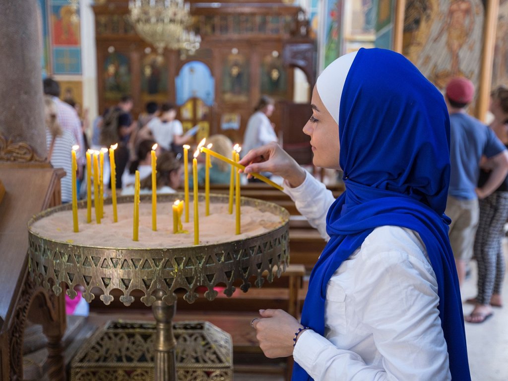 veils church candle