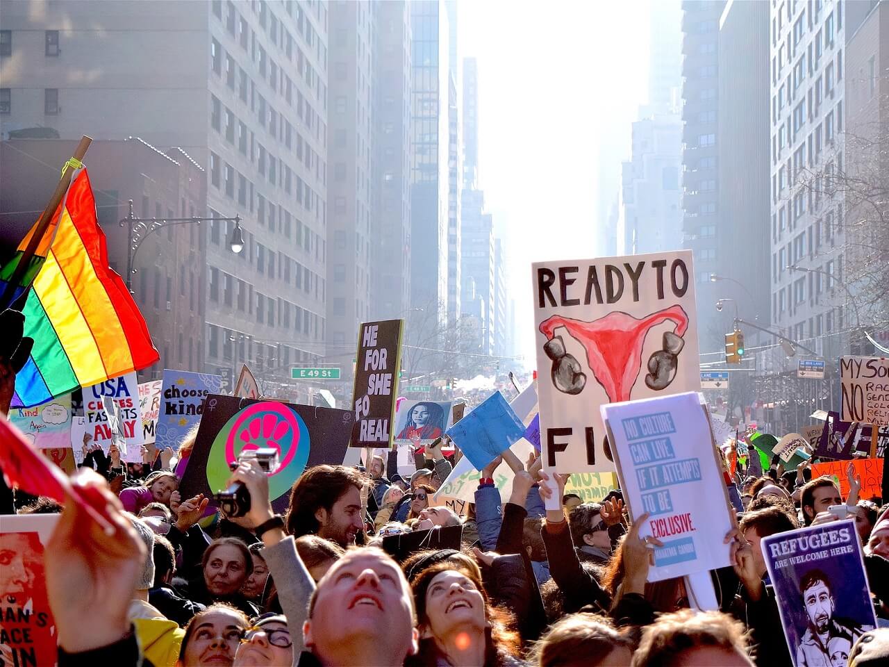 women's march virgin